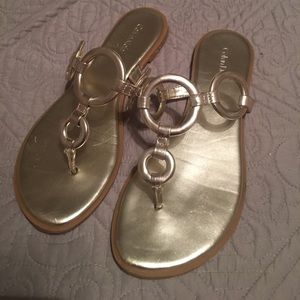Calvin Klein flip flops