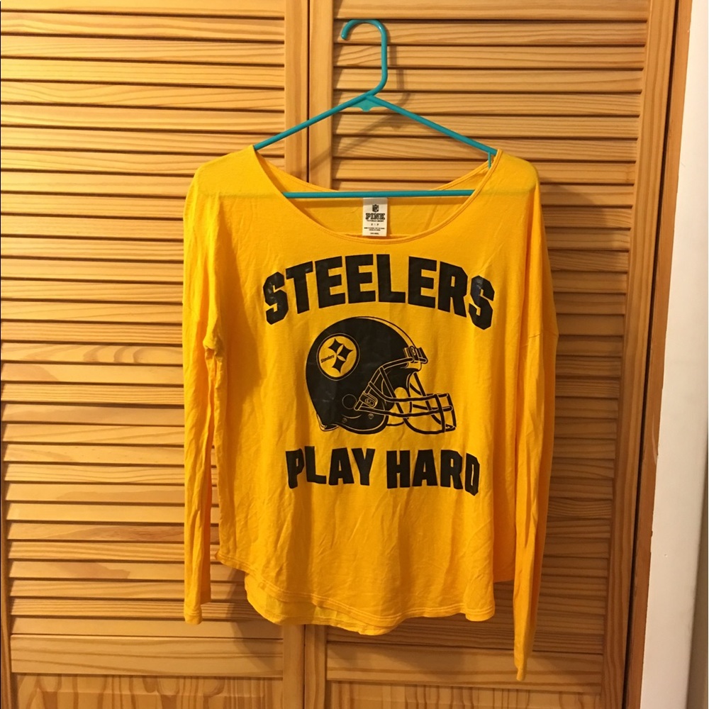 VS pink Steeler shirt