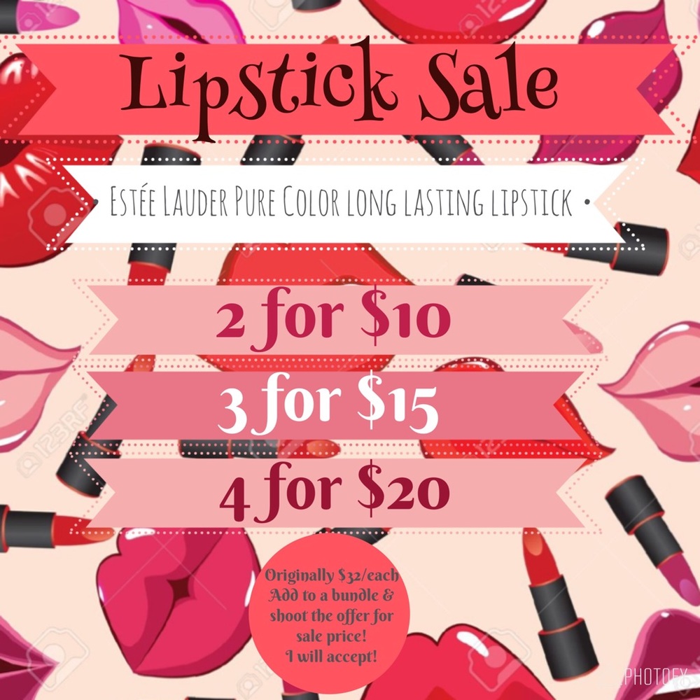 💄💋 •LIPSTICK SALE• 💋💄