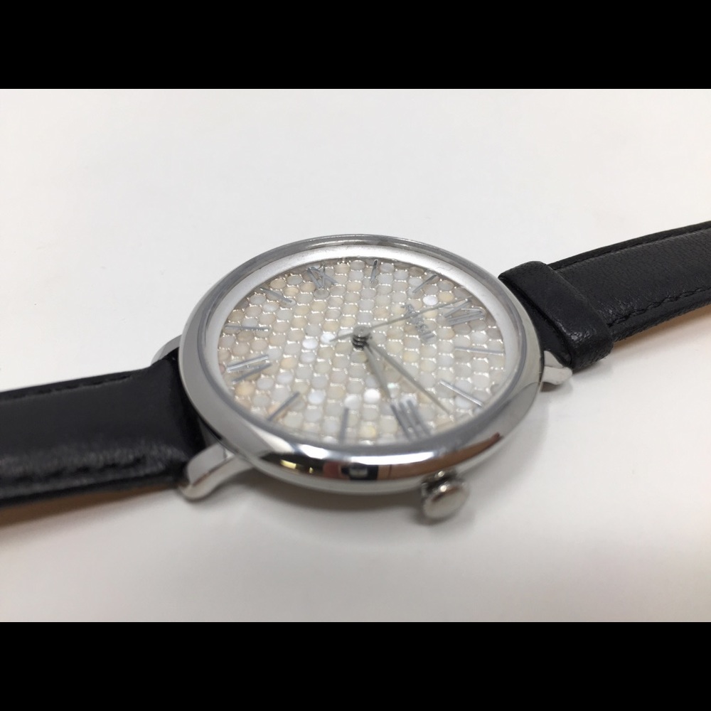 ❌SOLD❌ Womens Fossil Black Leather Strap Watch - Picture 4 of 8
