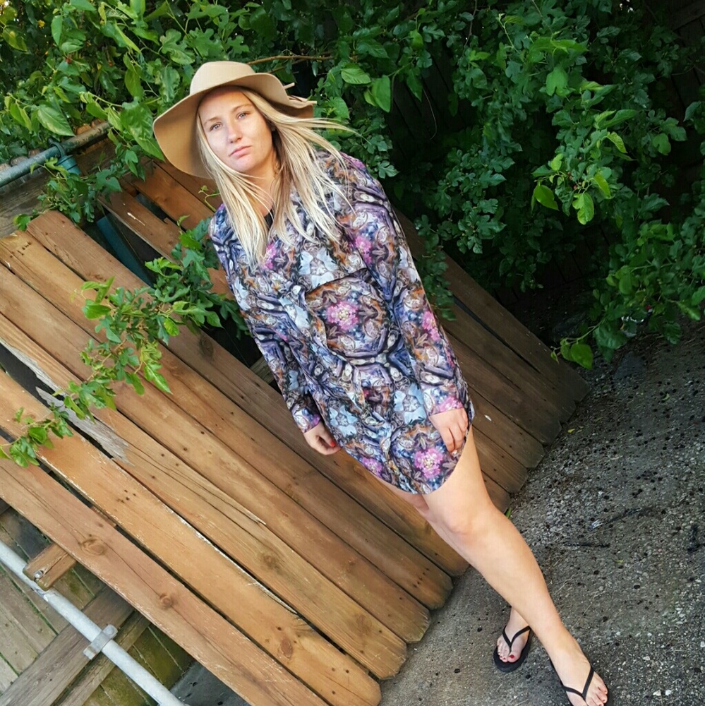 Pretty floral dress