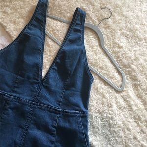H&M Denim Tank Pocket Dress