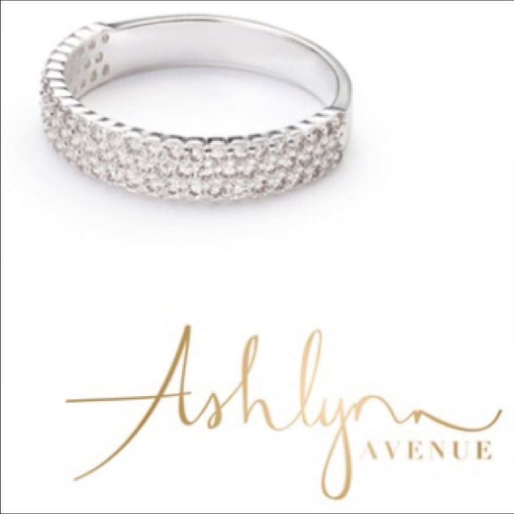 Ashlynn Avenue Silver Plated 1.2 Ctw Ring