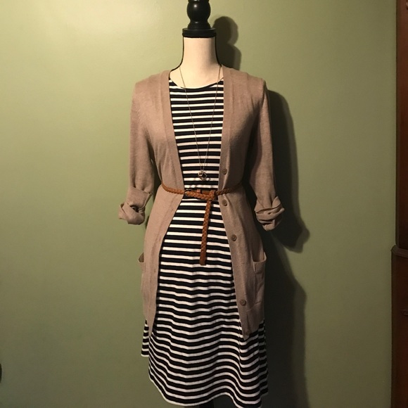 LOFT Dresses & Skirts - LOFT Striped Dress-NWT
