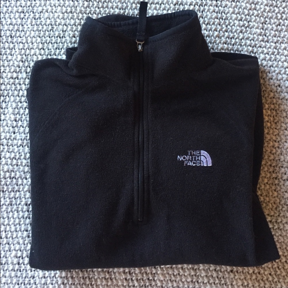 North Face fleece half zip