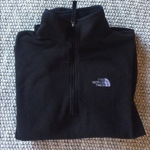 North Face fleece half zip