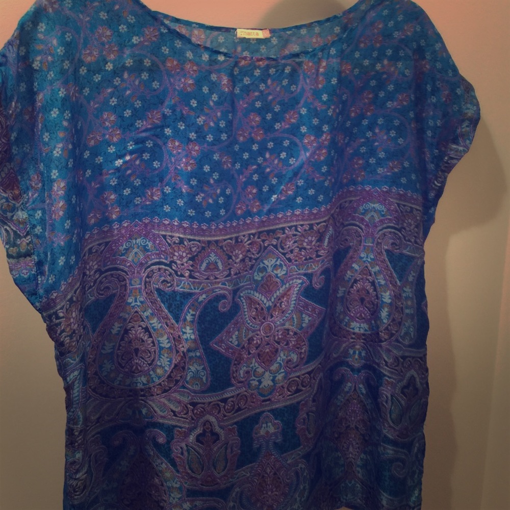 Silk Matta Blouse