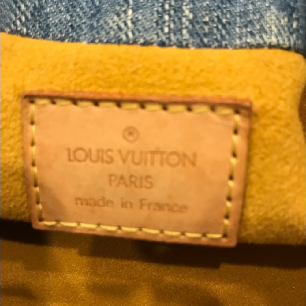 ❤️SOLD❤️Louis Vuitton Pleaty Denim - Picture 7 of 8