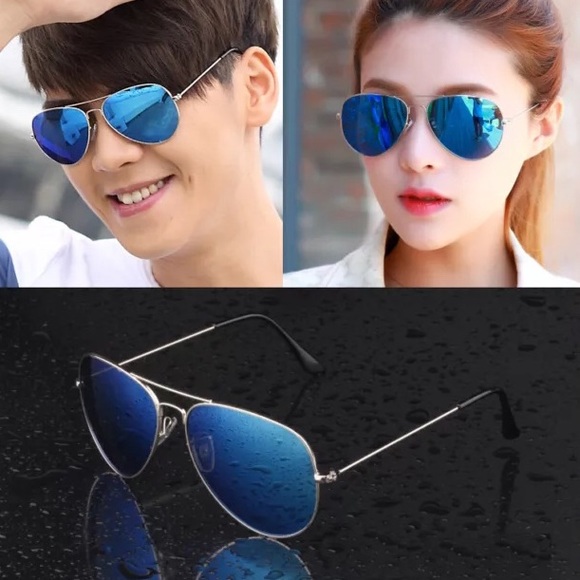 Aviator Unisex Sunglasses. - Picture 6 of 6