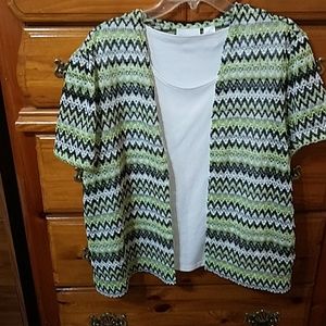 Tank with attached jacket