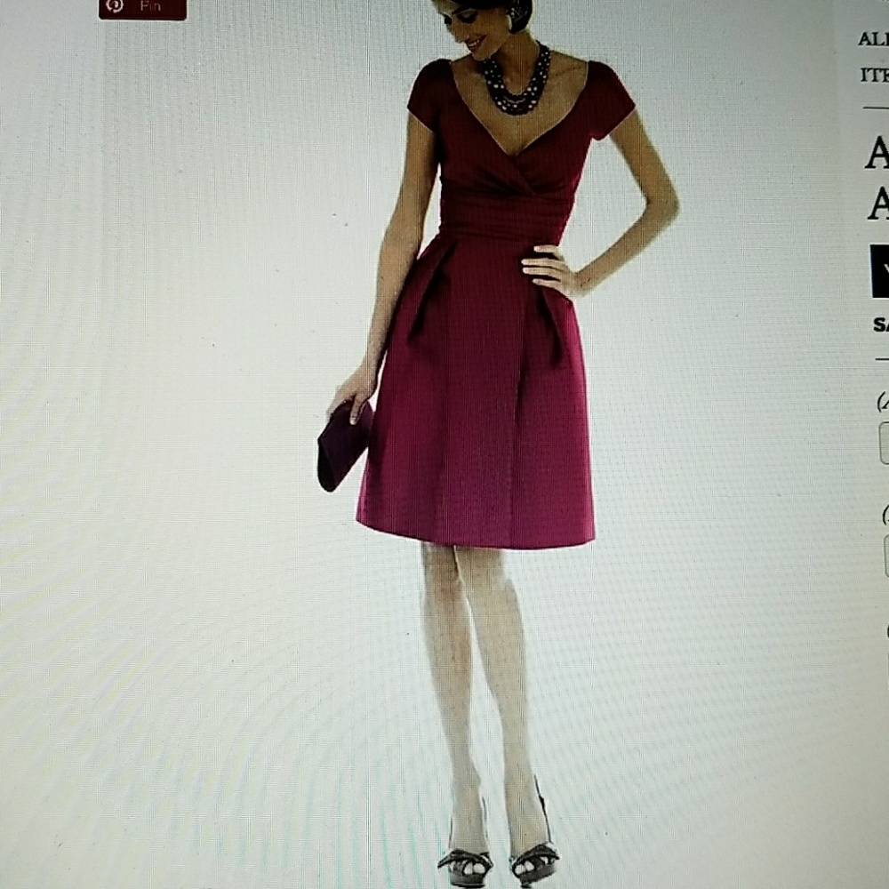 Alfred Sung Bridesmaids Dress - Pearl Pink