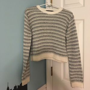 Comfy cropped forever 21 sweater