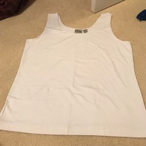 White tank top
