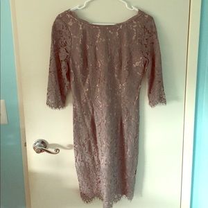 Lace Dress in Gray