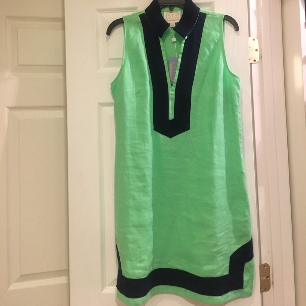 Sail to Sable Classic Linen Tunic Dress