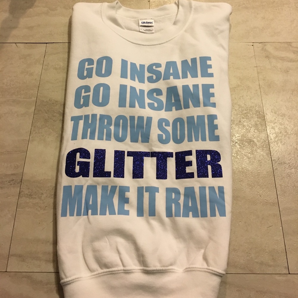 Custom made sweatshirt