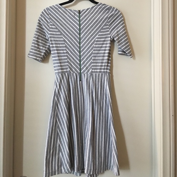 Black & white stripe patterned Maison Jules dress - Picture 3 of 3