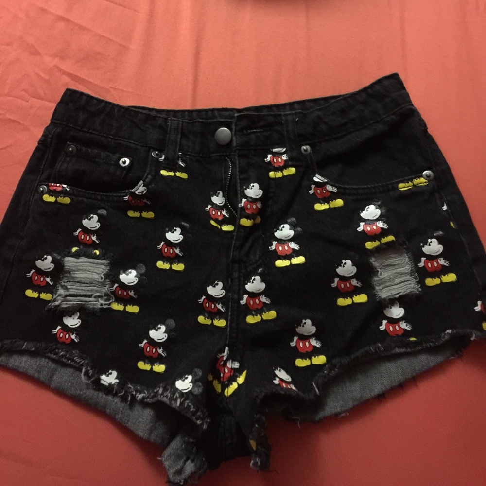 Forever 21 mickey shorts
