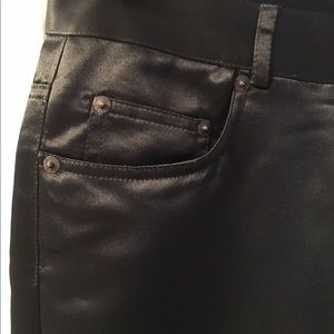 DKNY Black Satin Pants