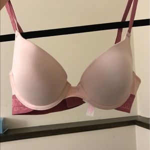 34A Pink Push up Bra