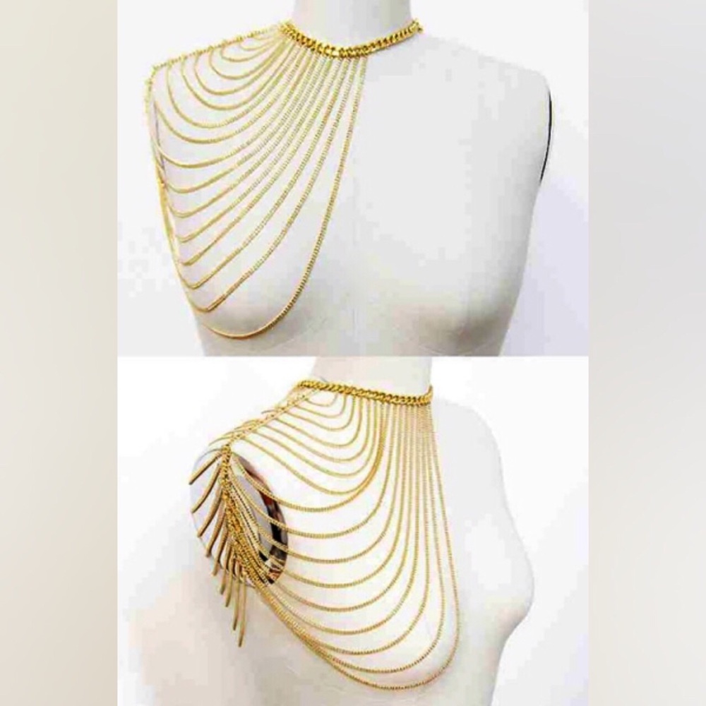 Gold Shoulder Chain