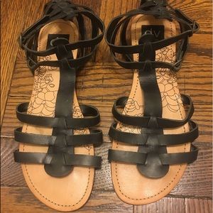Black Dolce Vita Gladiator sandals - size 9