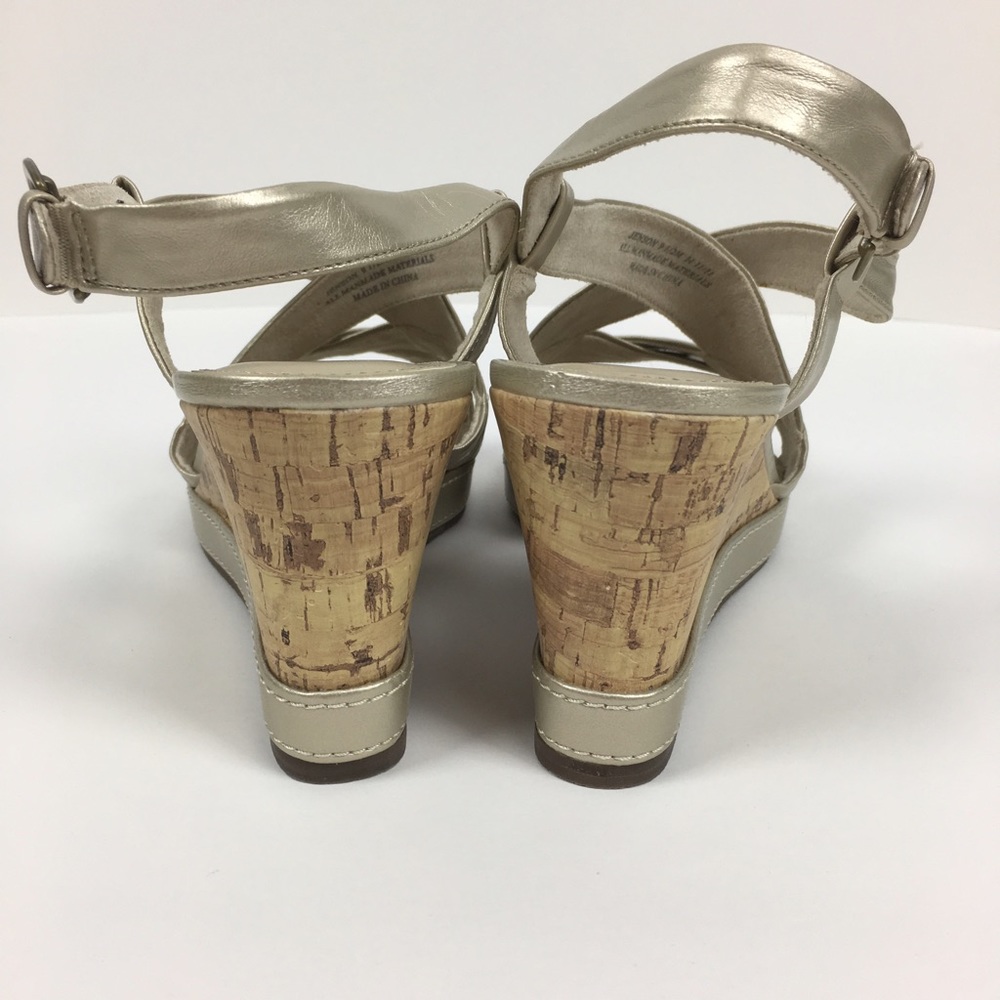 Silver Liz Claiborne wedges - Picture 3 of 6