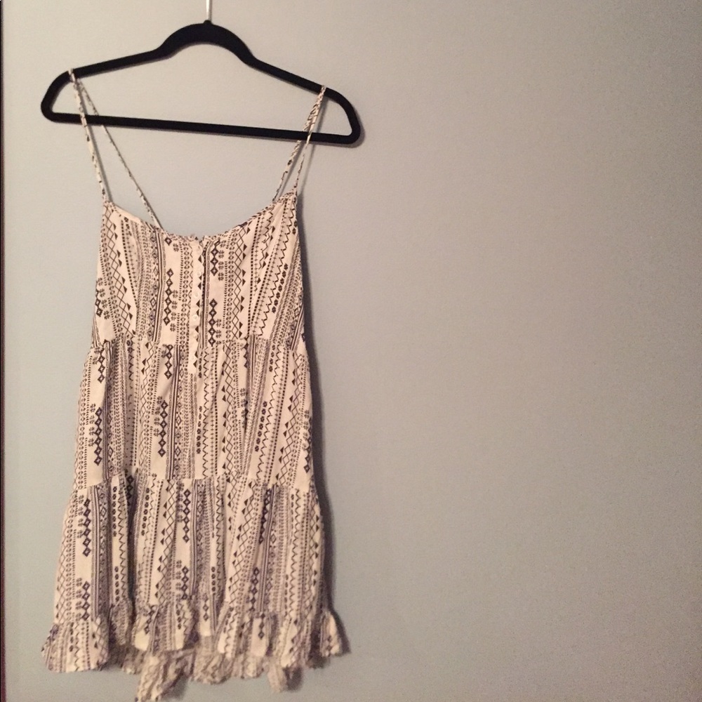 Aztec print sundress