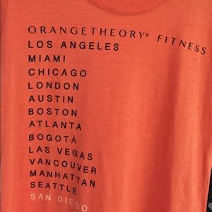OrangeTheory Fitness City T-Shirt - Medium - NWOT