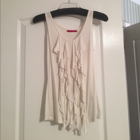 Velvet Tops - Velvet brand white sleeveless top