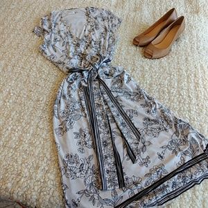 Calvin Klein wrap dress