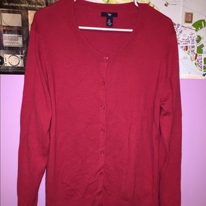 Red Gap cardigan