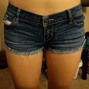 Hollister denim shorts