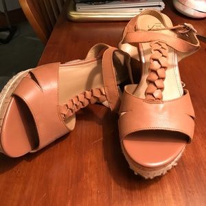 Franco Sarto Wedge Heels (worn once)!!!