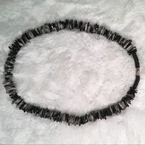 B&W Puka Shell Necklace