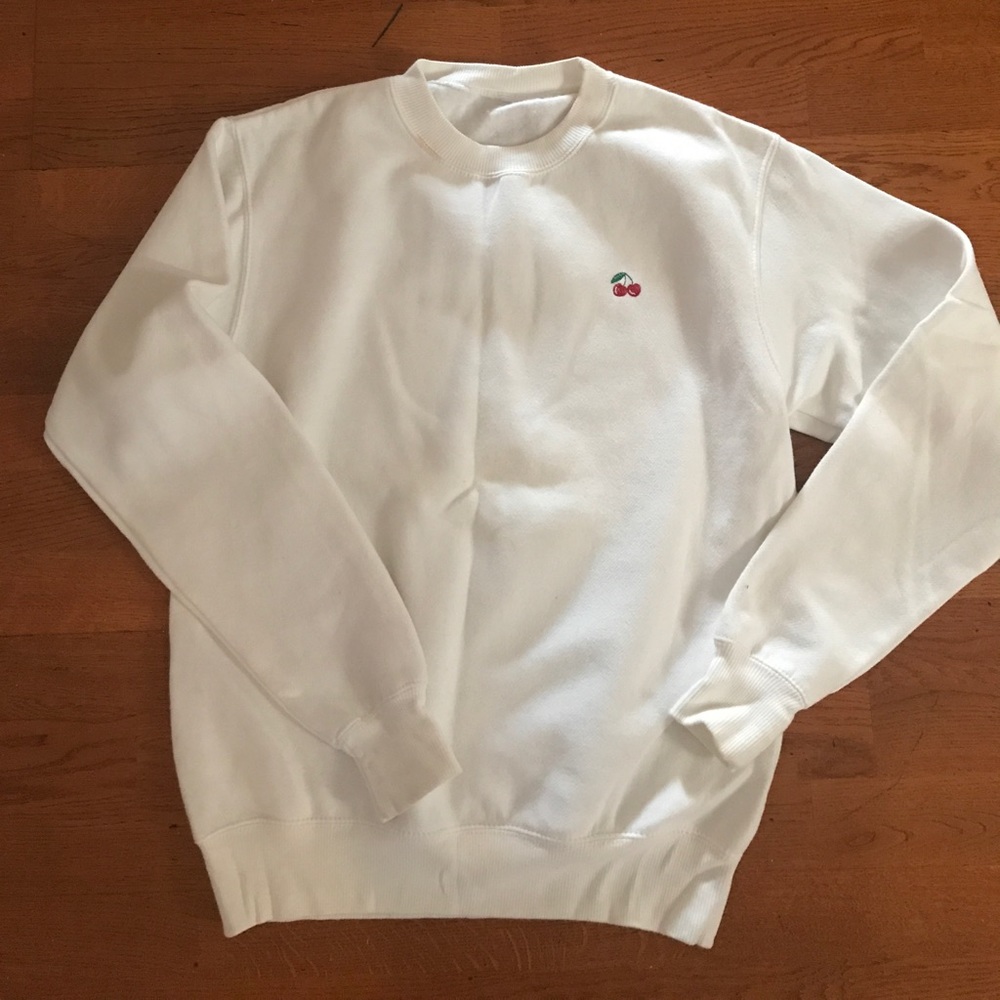 Brandy Melville Cherry Crew Neck