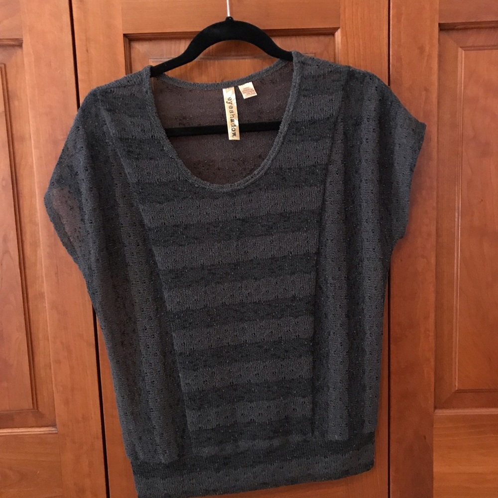 Nordstrom rack sheer layering top