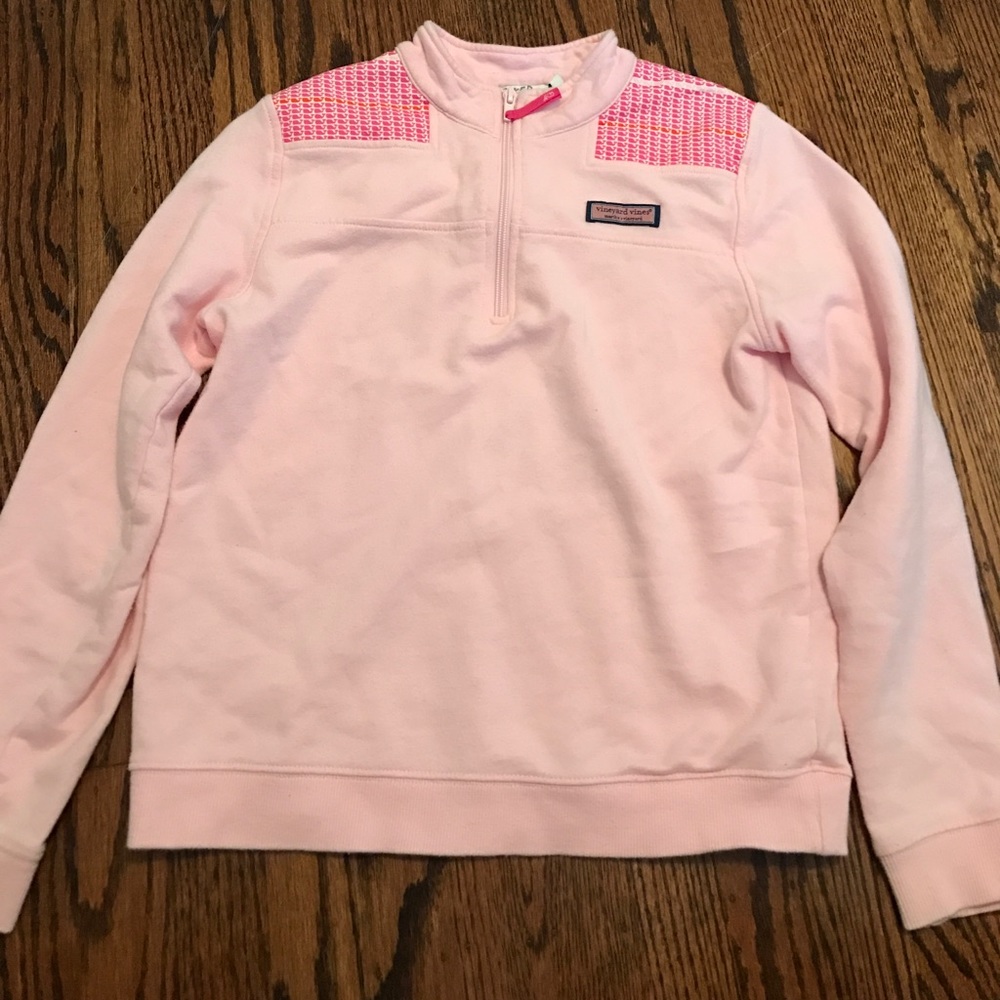 Girls' Vineyard Vines Pink Shep Shirt