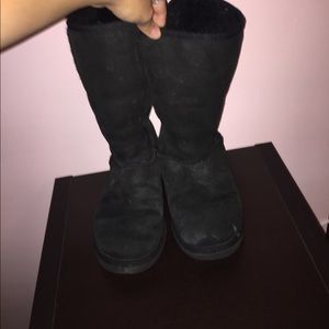 Ugg black tall boots