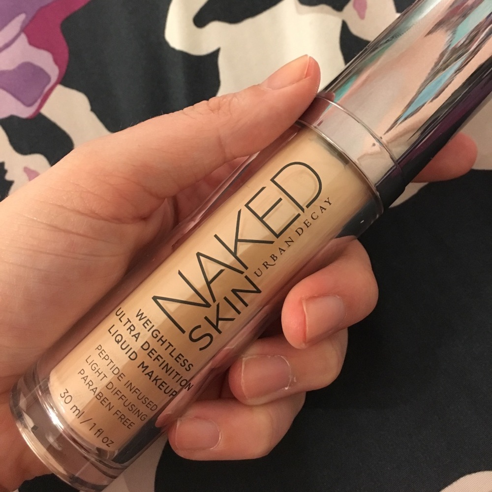 Urban Decay Naked Skin Liquid Foundation in 0.5