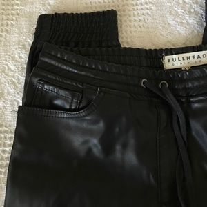 Leather Joggers 😎