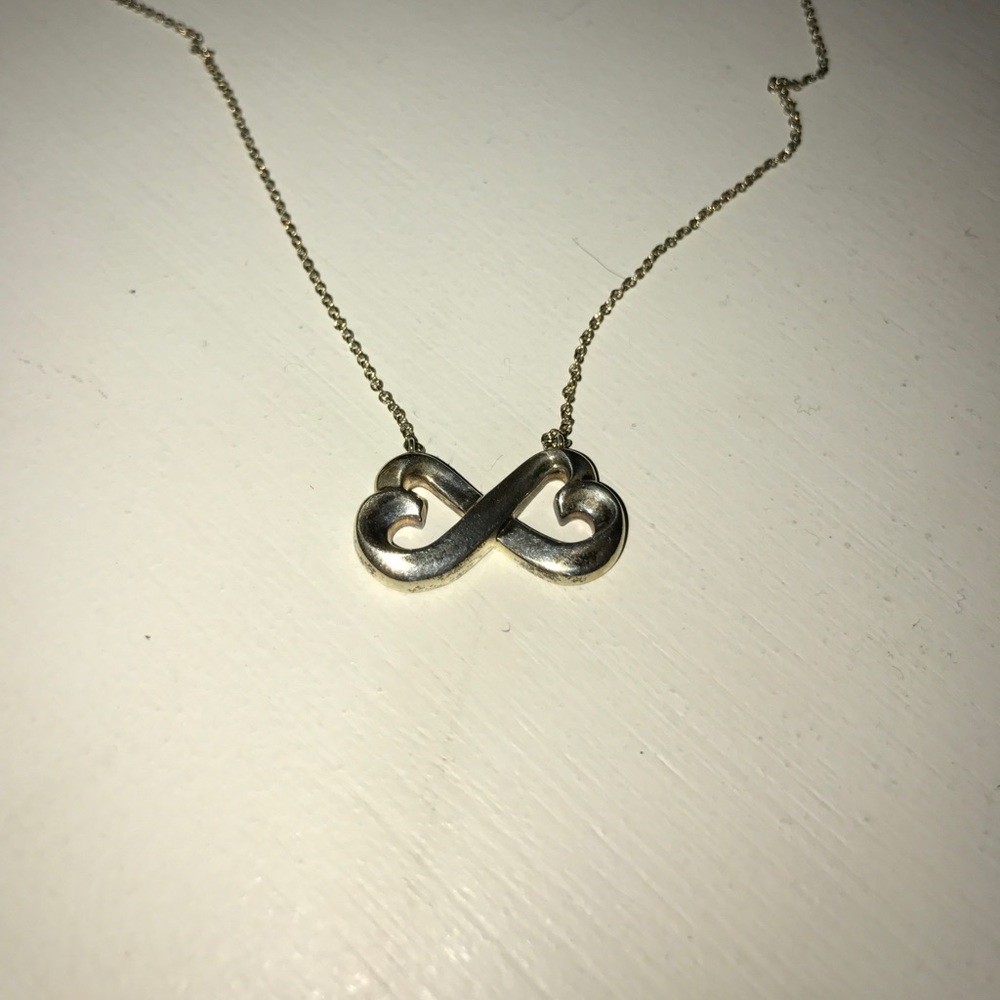 Tiffany & Co. infinity heart necklace