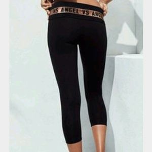 2 NEW pair Victoria's secret Capri black ivory l