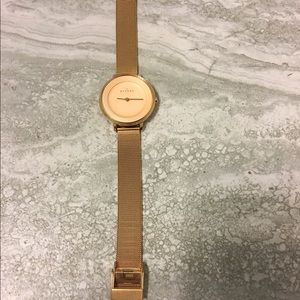 Skagen Mesh Rose Gold Watch