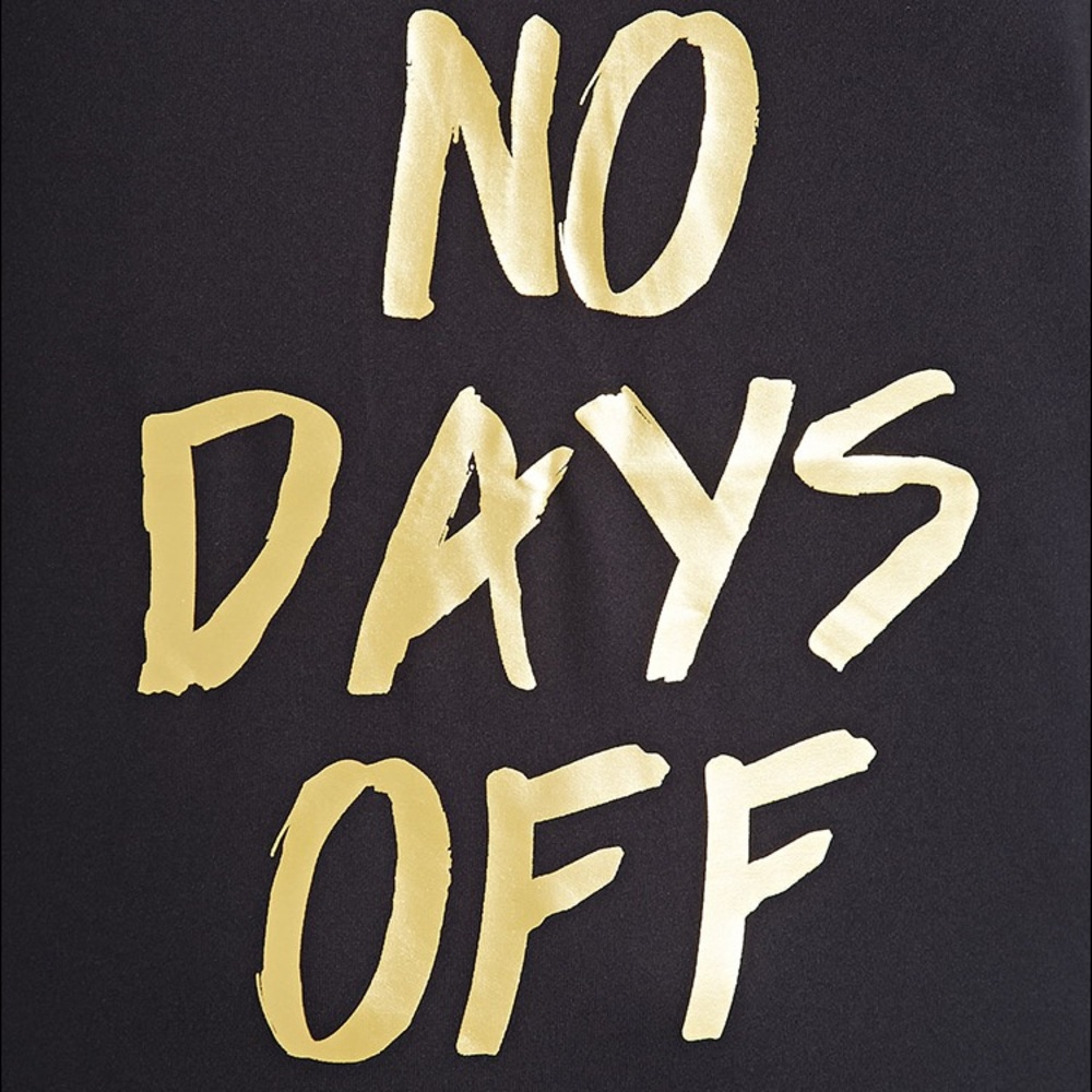 No Days Off Racerback - Forever 21 - M