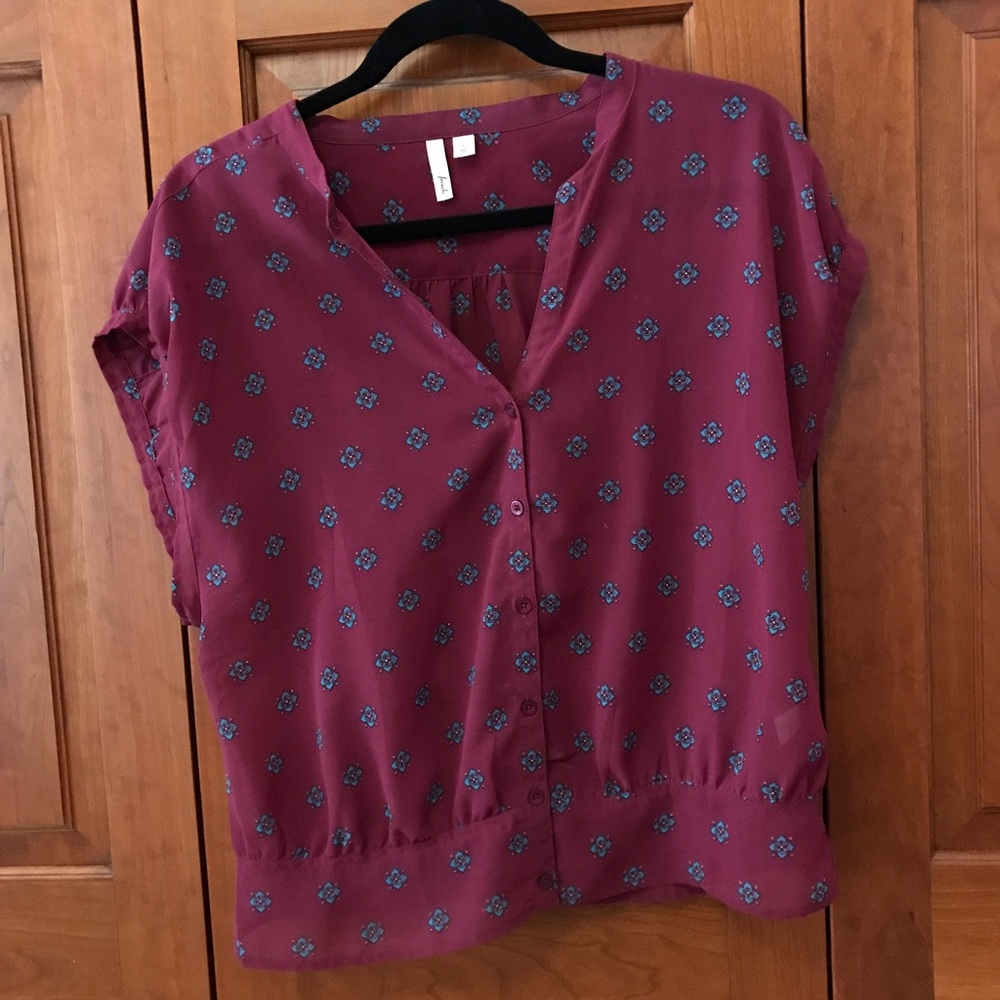 Nordstrom printed blouse