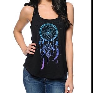 Dream catcher galaxy tank top