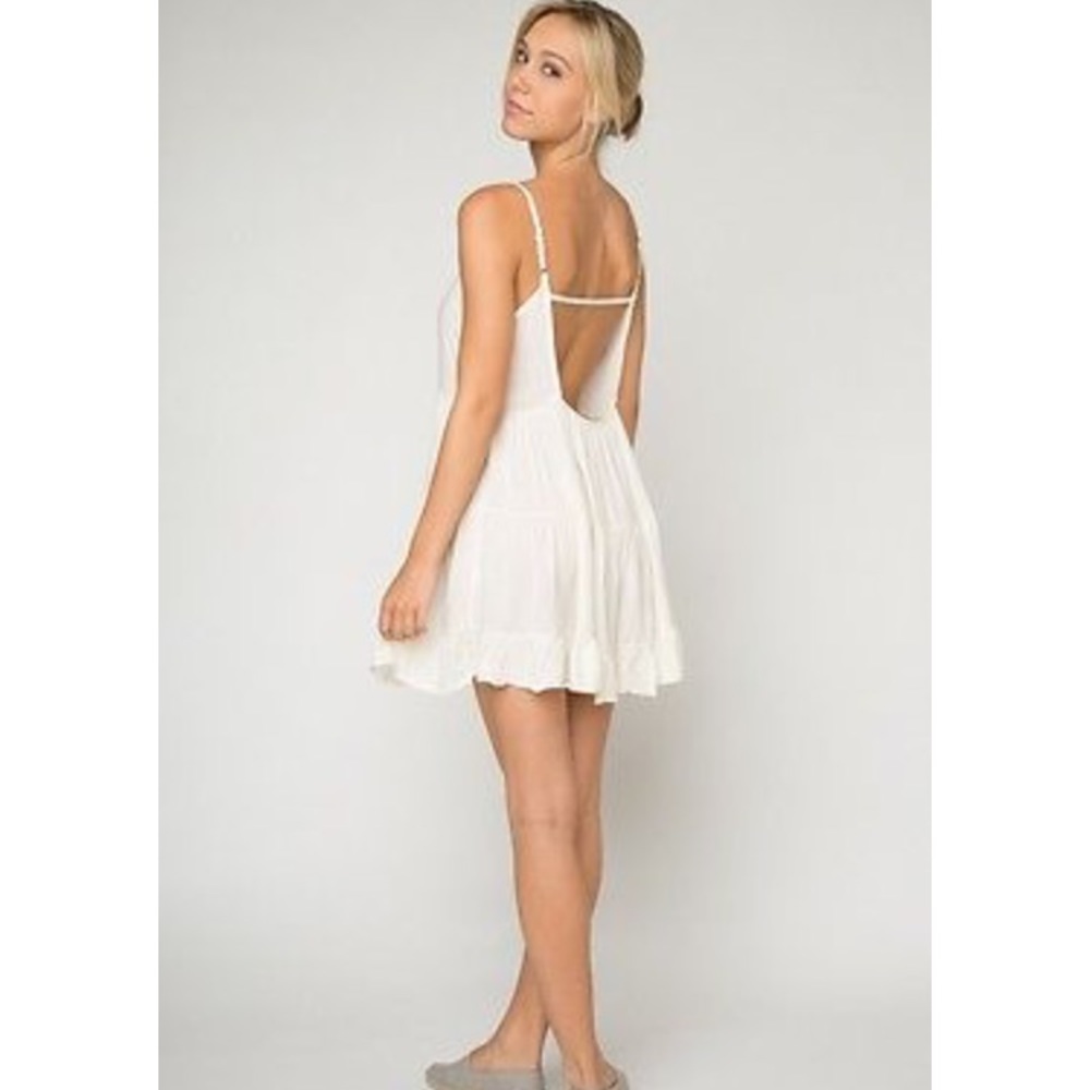 Brandy Melville Jada Dress White