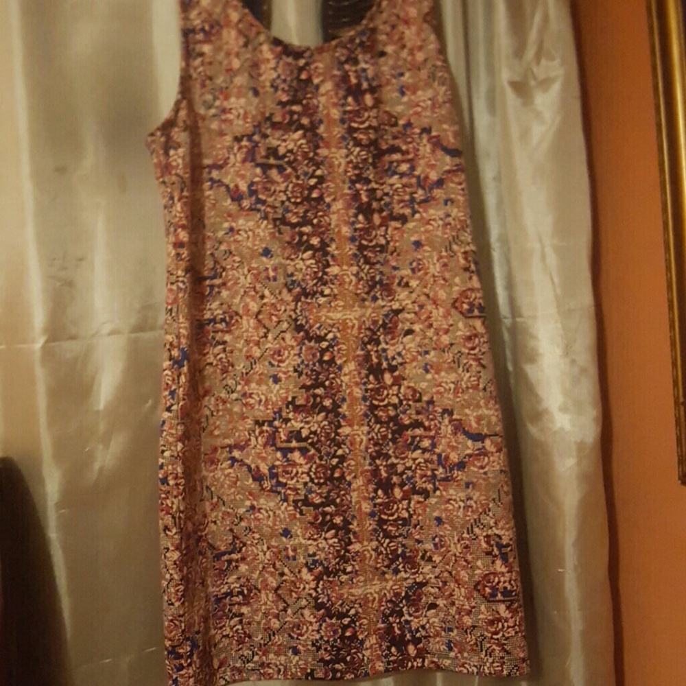Juniors Multicolored mini dress sz.L