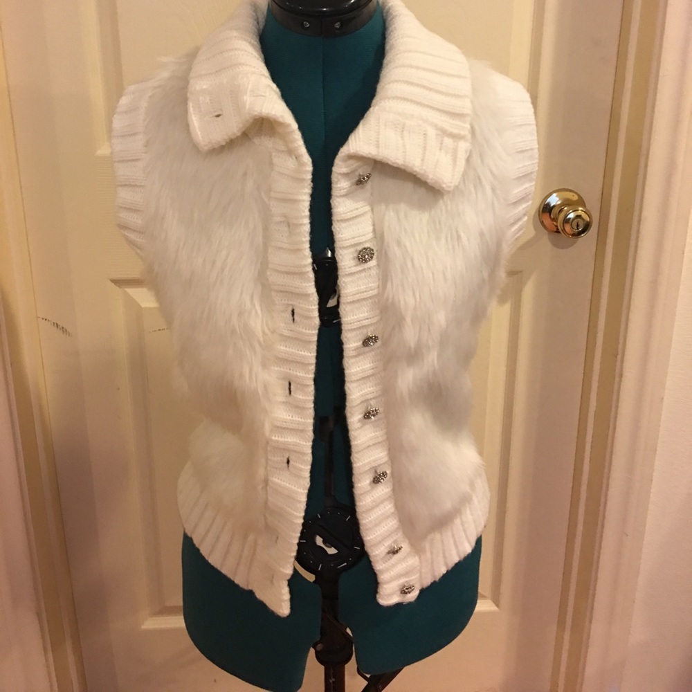 White XOXO Vest (SMALL)